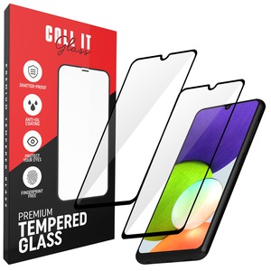 Set 2 Folii Protectie Call It Glass™ pentru Samsung Galaxy A22 4G din Sticla Premium Ultra Transparenta