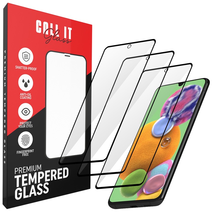 3 Call It Glass™ védőfólia készlet Oppo Narzo 50-hez Premium Ultra Transparent Glass-ből