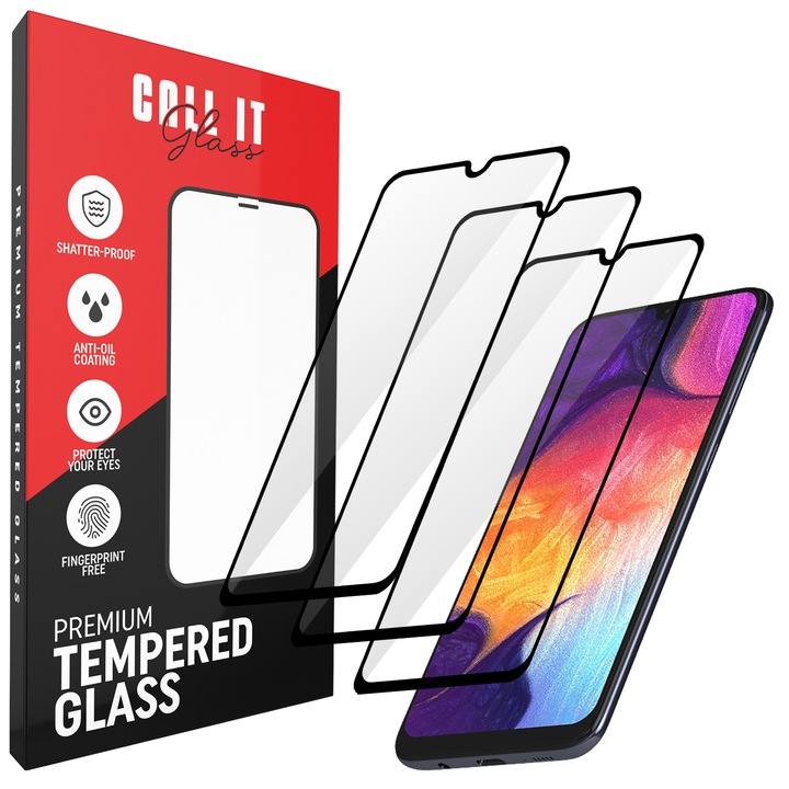 Комплект от 3 защитни фолиа Call It Glass™ за Samsung Galaxy M21 от Ultra Transparent Premium Glass