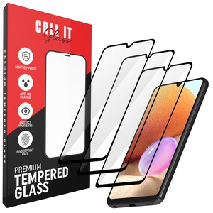 Set 3 Folii Protectie Call It Glass™ pentru Samsung Galaxy A32 4G din Sticla Premium Ultra Transparenta