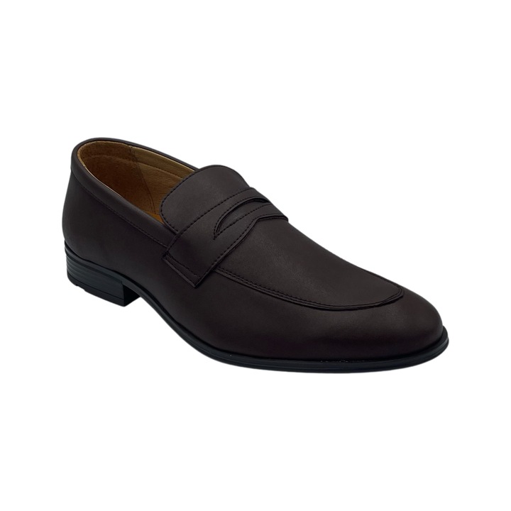 Мъжки обувки 0893, Елегантни, Естествена кожа, Кафяв