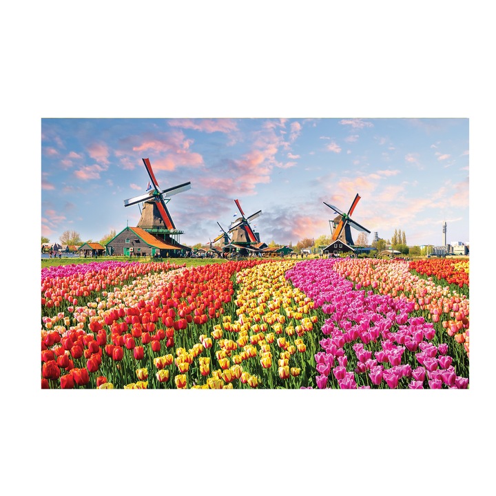 Tablou canvas 4Decor, Windmills, 95x150cm, DE0189