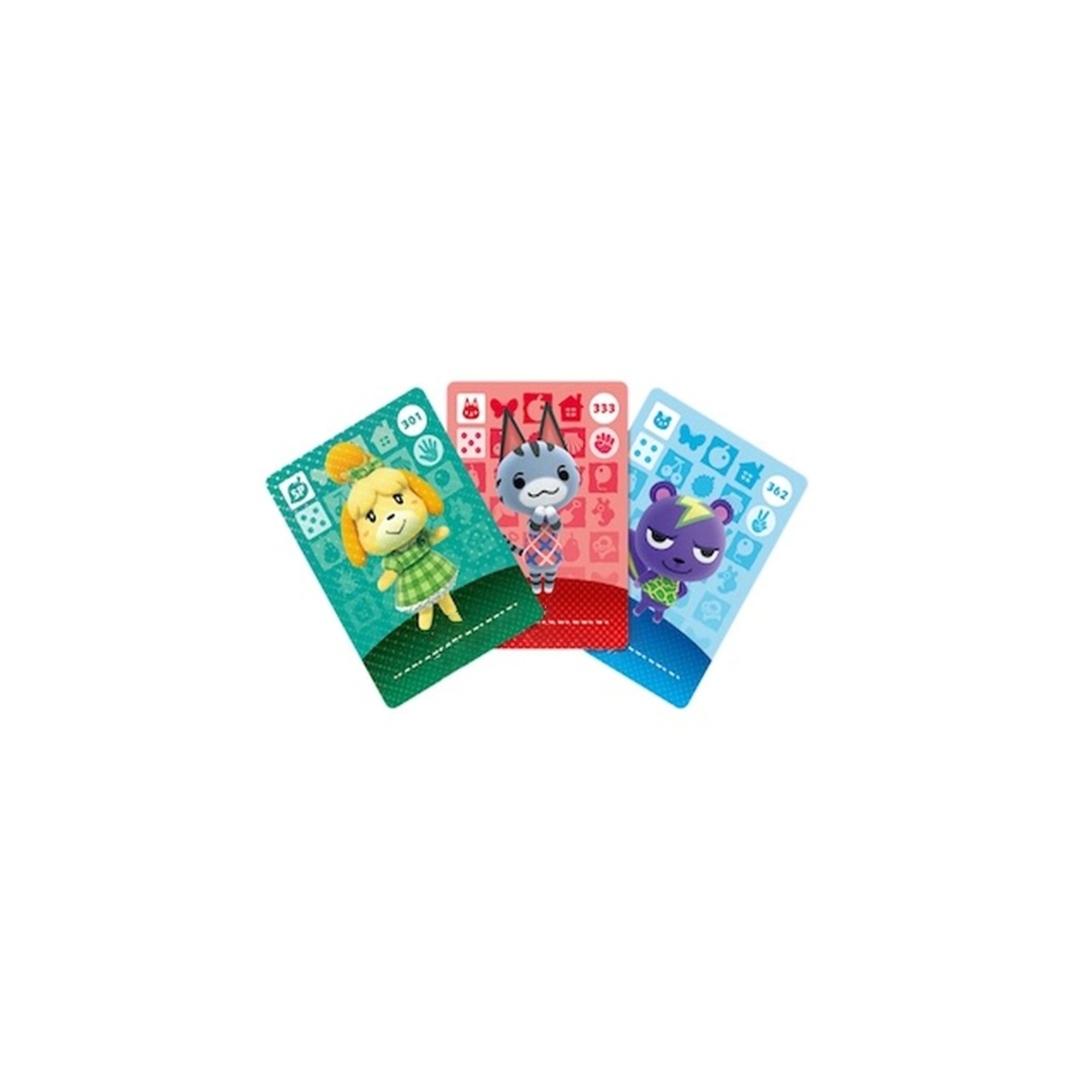 Carte Amiibo Animal Crossing, 044 Luna / Shari, Série 1, EUR, Near Mint