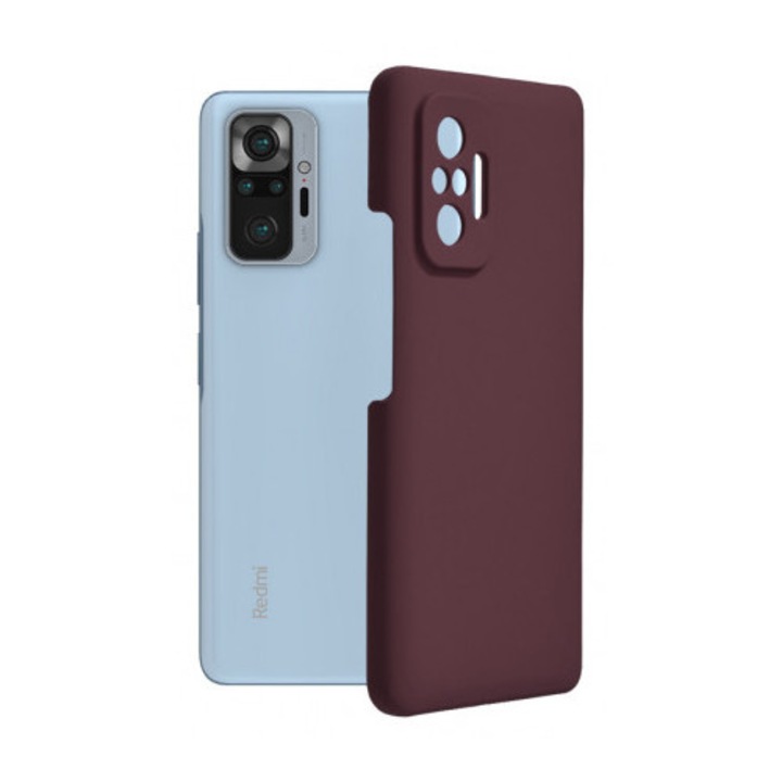 Husa pentru Xiaomi Redmi Note 11S Techsuit silicone case plum violet