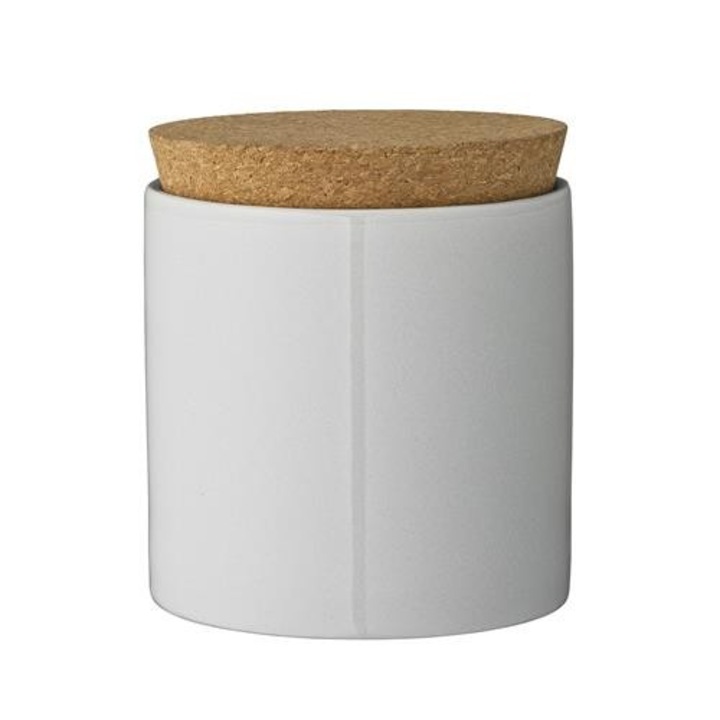 Borcan cu capac din ceramica 12x13 cm Caroline Bloomingville