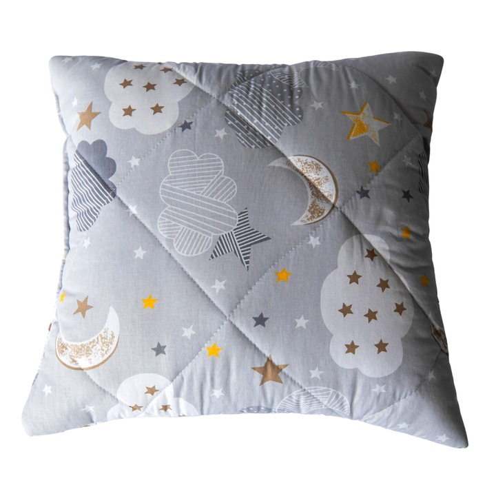 Perna Decorativa Copii, Norisor, Multicolor, 40 x 40 x 10 cm
