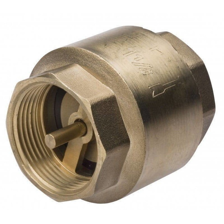 Supapa De Retinere, Ferro, 3/4", Alama, Auriu