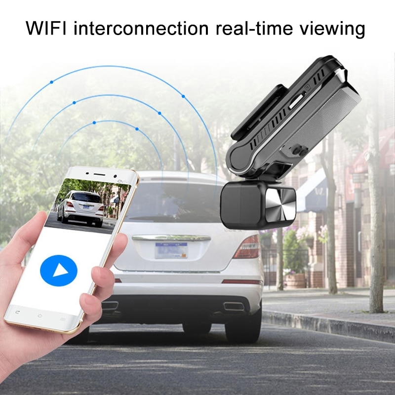 Професионална камера за кола, Surveill 29RS, 4K с нощно виждане, WiFi и ...