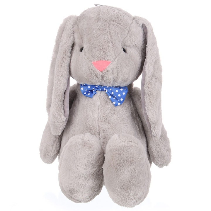 Jucarie de plus, W-web, 75 cm, Gri/Albastru