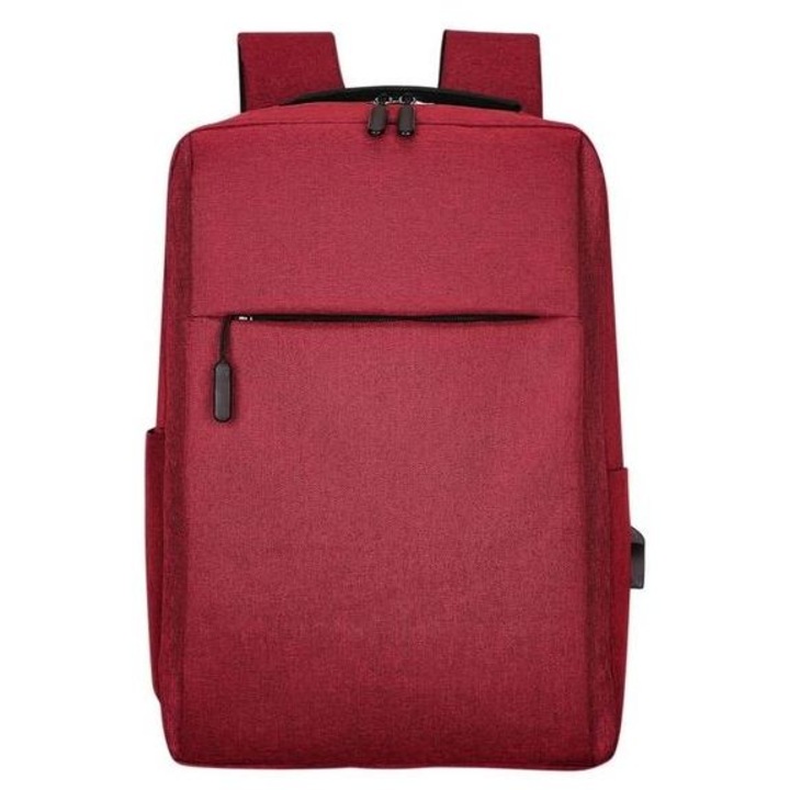 Rucsac Laptop Oxford Urban high-tech Rosu Bordeaux