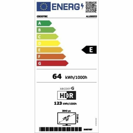Smart TV, Cecotec, 55