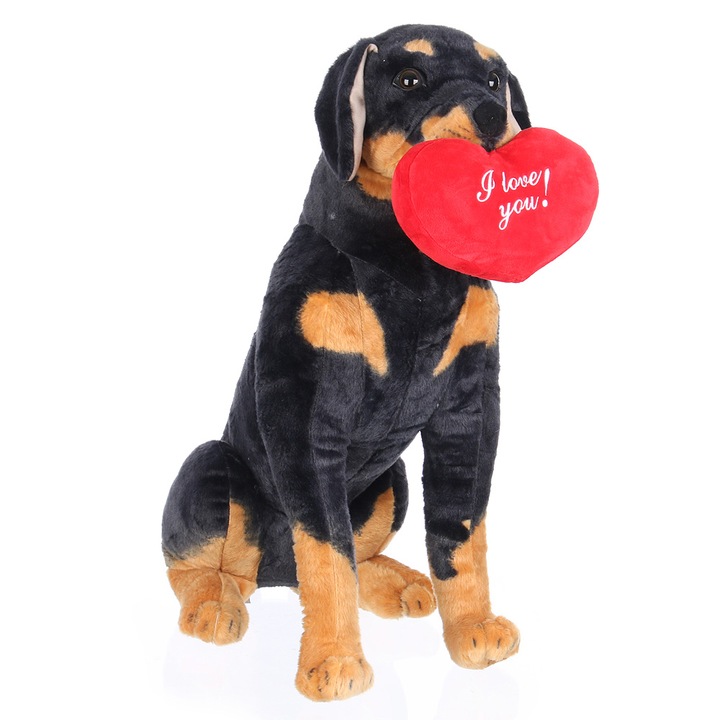 Animal de plus Kurt, W-web, 65cm, Negru/Maro