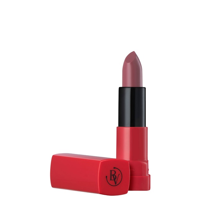 Ruj cremos satinat cu extract de flori de rodie, mov - Amore di rossetto, 3.5 ML, Bottega Verde