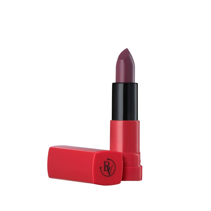 Ruj cremos satinat cu extract de flori de rodie, mov pruna - Amore di rossetto, 3.5 ML, Bottega Verde