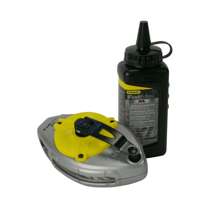 Stanley 0-47-488 set sfoara de trasat si flacon cu creta neagra 30m blister