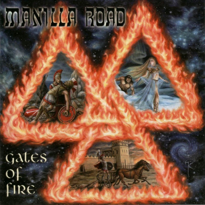 Manilla Road - Gates of Fire CD
