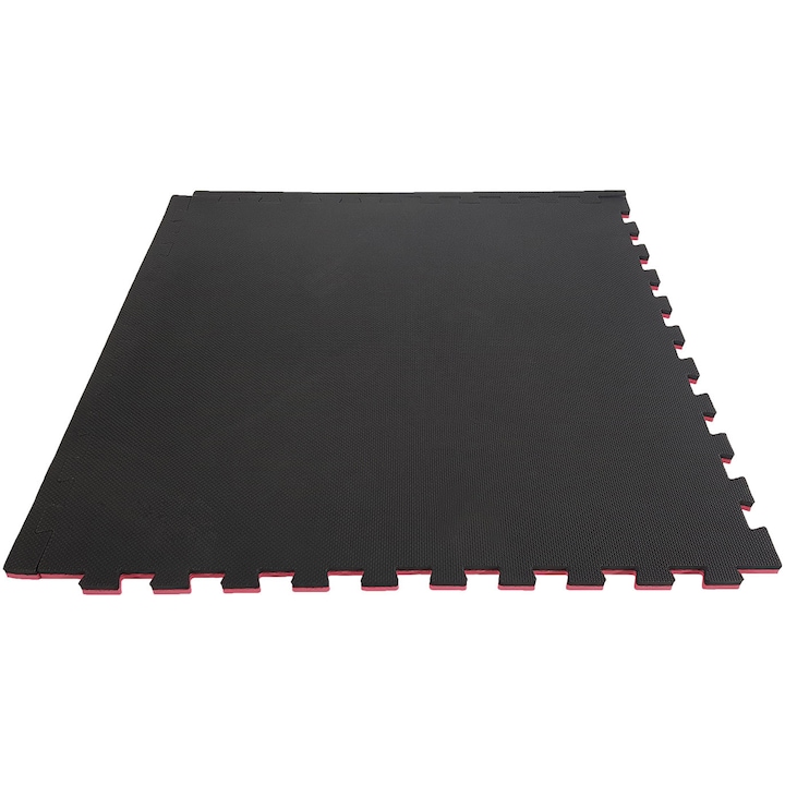 Tunturi Karate puzzle szőnyeg, piros/fekete