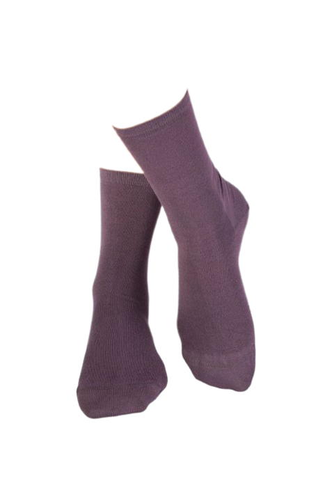 BASIC Лилави бамбукови чорапи