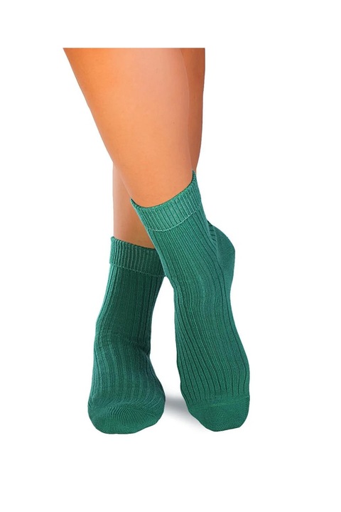 Sosete din lana merino Warm Mint, 35-38 EU, Verde menta