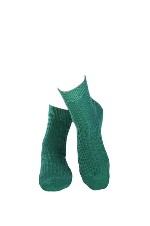 Чорапи от мериносова вълна, 35-38 EU, ментово зелено