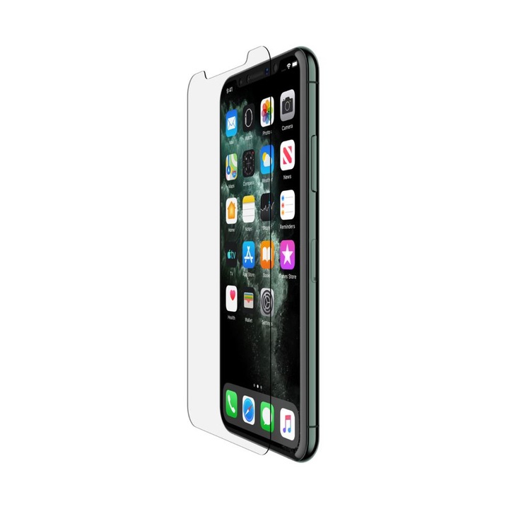 Belkin ScreenForce InvisiGlass Ultra, Съвместим с iPhone 11 Pro протектор за екран (F8W940zz) (F8W940zz)