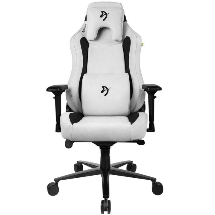 Scaun Gaming Arozzi Vernazza Supersoft, Gri deschis