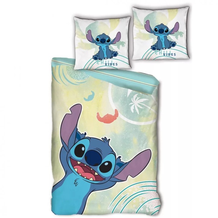 Disney Lilo és Stitch, A csillagkutya Ohana Dreams ágyneműhuzat 140×200cm, 65×65 cm
