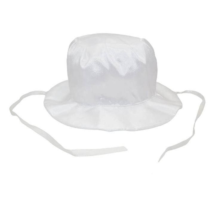 Шапка за момиче Mini Junior PL104, Бяла 38 см