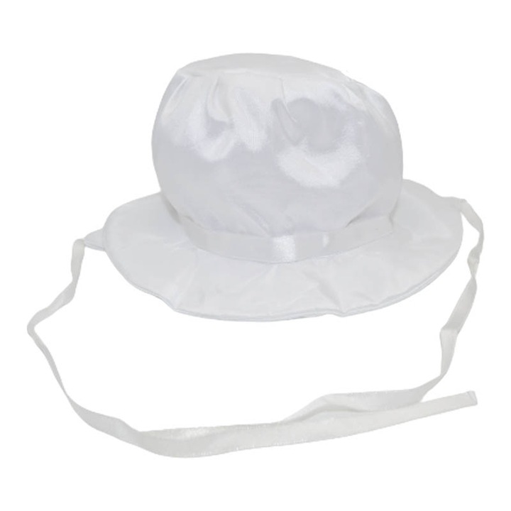 Шапка за момиче Mini Junior PL105-40, Бяла 40 см