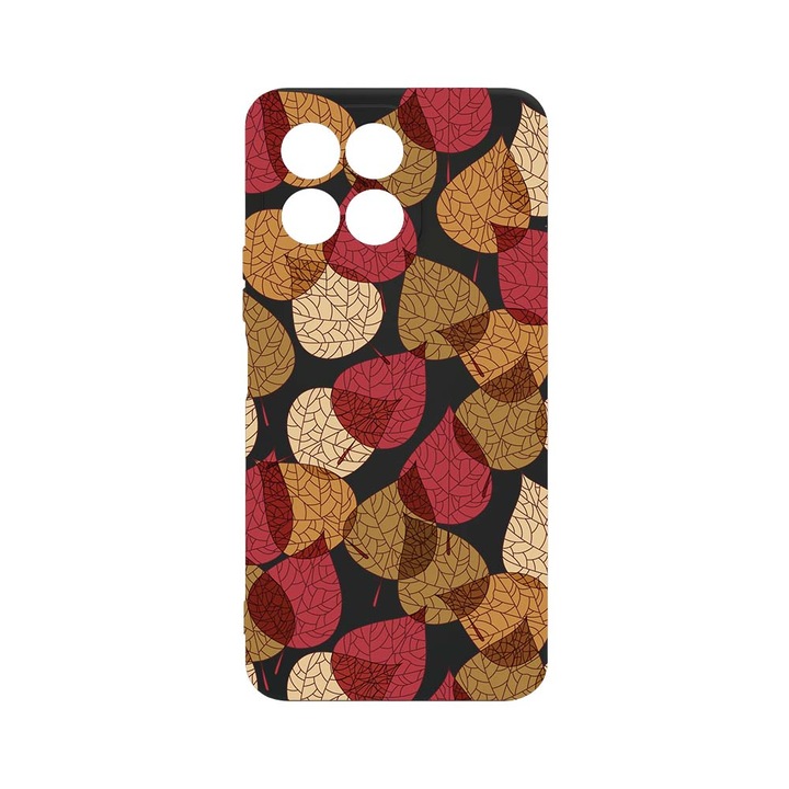 Husa BestCase® SLIM SIlicon 0.8MM, Compatibila Cu Honor 70 Lite 5G, Feathers Autumn, Rezistenta la uzura, Protectie Camera, c-B 98