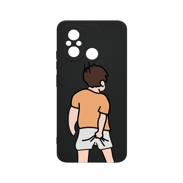 Husa BestCase® SLIM SIlicon 0.8MM, Compatibila Cu Xiaomi Redmi 12C, Scratching, Rezistenta la uzura, Protectie Camera, c-B 972