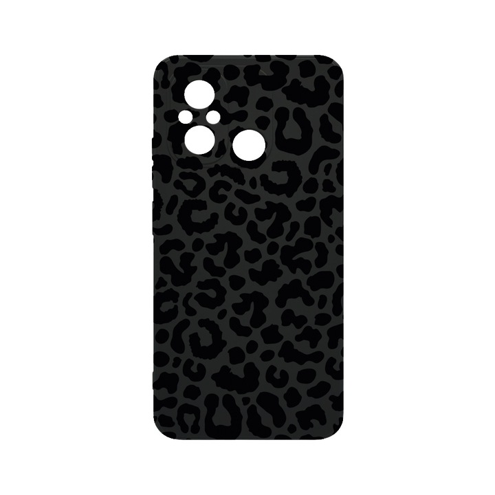 Husa BestCase® SLIM SIlicon 0.8MM, Compatibila Cu Xiaomi Redmi 12C, Leopard, Rezistenta la uzura, Protectie Camera, c-B 1057