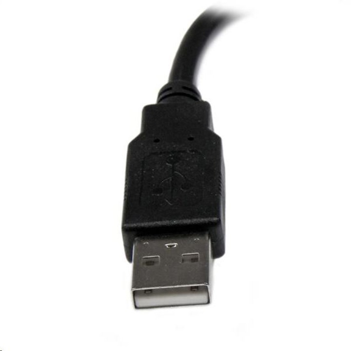 StarTech.com USB hosszabbító kábel fekete (USBEXTAA6IN) (USBEXTAA6IN)