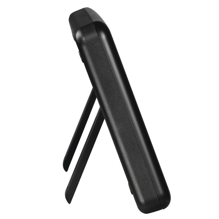 Цифров часовник Hama Jumbo Rectangular Black (hama186352)