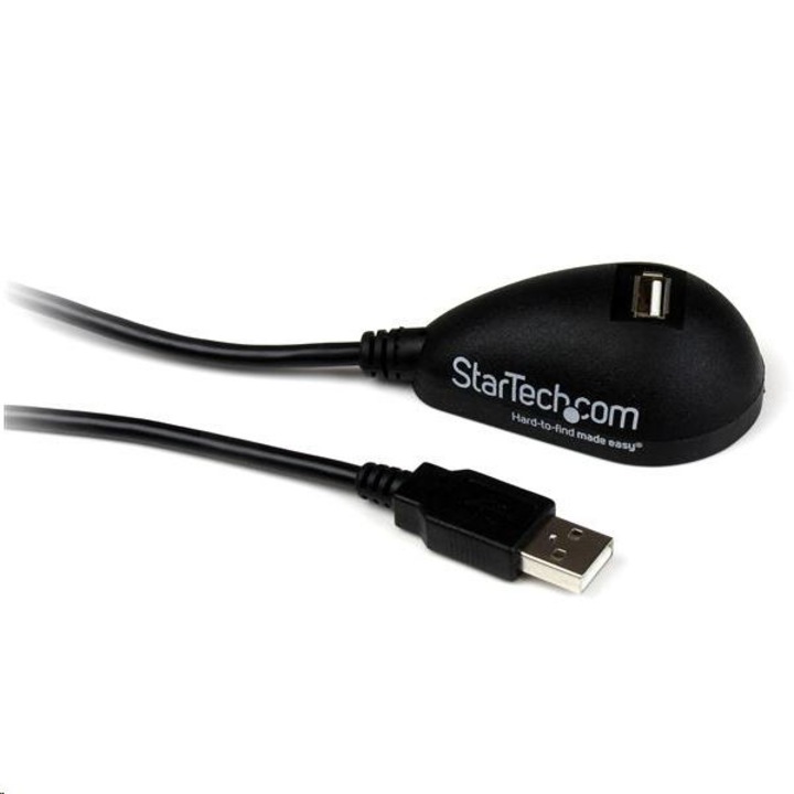 StarTech.com USBEXTAA5DSK USB kábel 1,5 M USB 2.0 USB A Fekete (USBEXTAA5DSK)