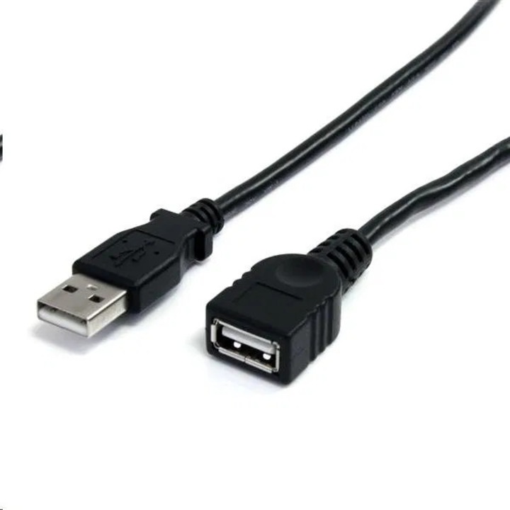 StarTech.com USB hosszabbítókábel fekete (USBEXTAA3BK) (USBEXTAA3BK)