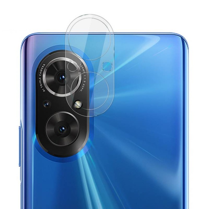 Стъклен Протектор за Камерите за Huawei Nova 9 SE, Удароустойчив, Прозрачен