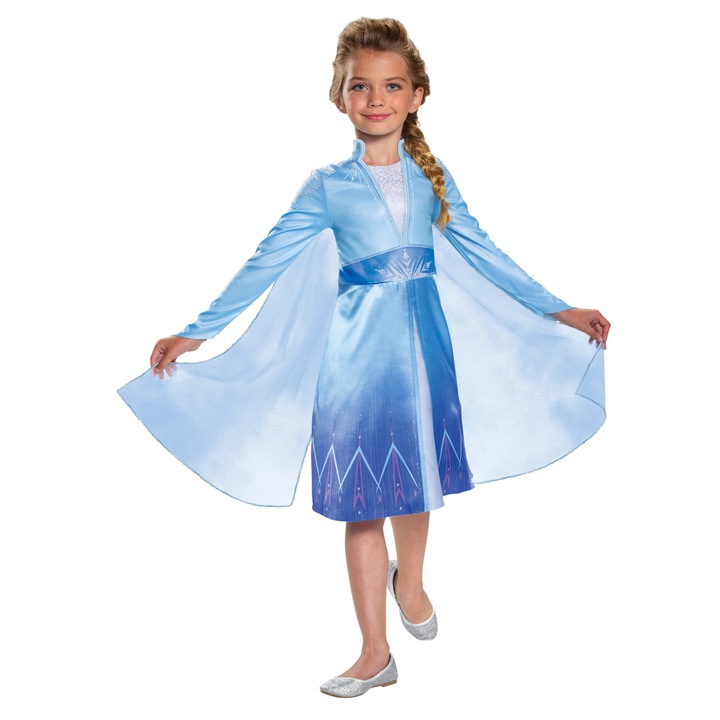 Costum Elsa Frozen 2 Disney - 5 - 6 ani / 120 cm Disguise