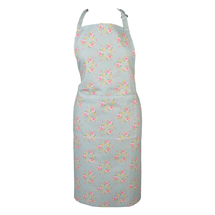 Sort bucatarie bumbac multicolor Flowers 70x85 cm