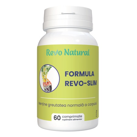 Supliment alimentar de slabit Formula Revo Slim, 60 comprimate, Revo ...