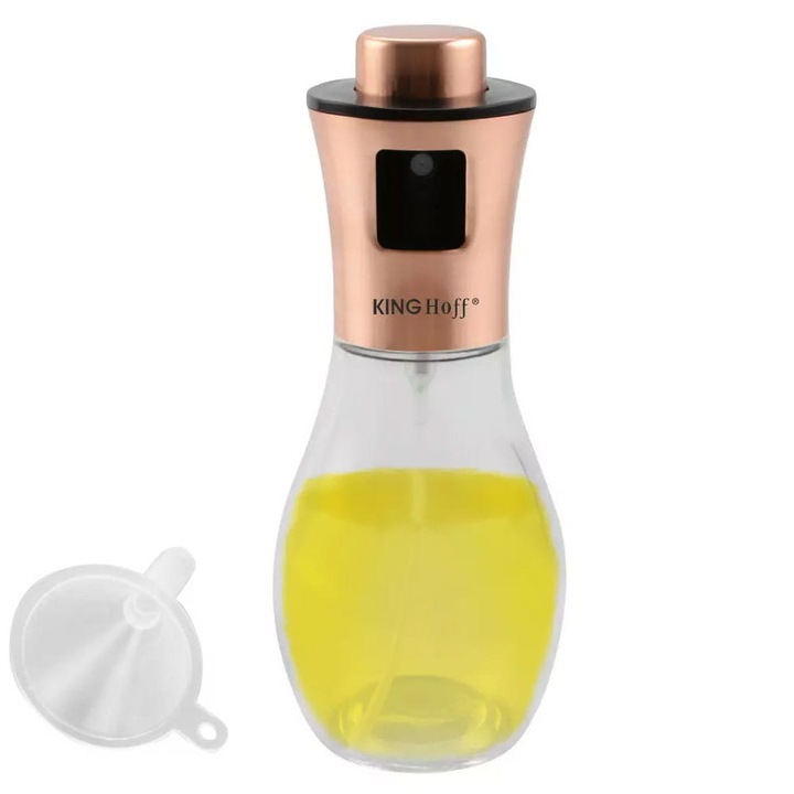 Pulverizator pentru ulei, otet, condimente lichide, Kinghoff, 200Ml, Kh-1725