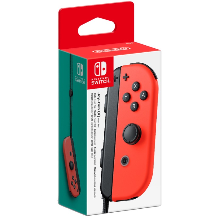 Controller Joy Con neon Red R