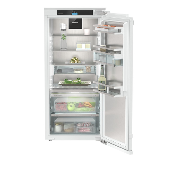 Frigider Incorporabil cu o usa Liebher Liebherr IRBAd 4170 Peak, BioFresh, 191 l, Clasa D, H 122.6 cm, Alb