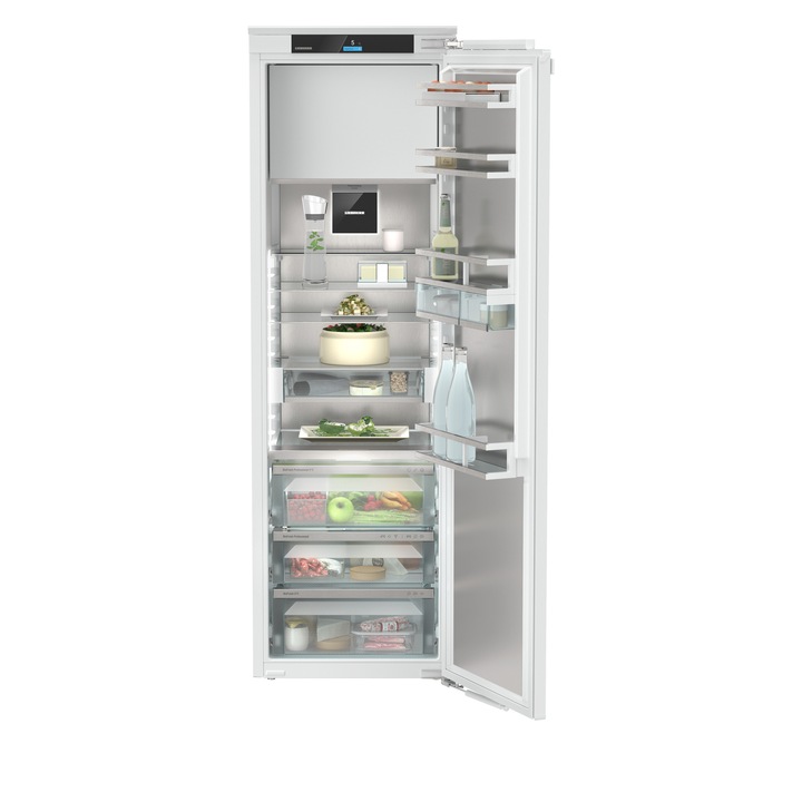 Frigider Incorporabil cu o usa Liebher Liebherr IRBd 5181 Peak, BioFresh, 274 l, Clasa D, H 178 cm, Alb