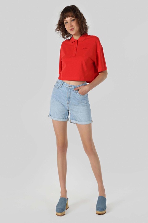 COLIN'S, Pantaloi scurti uni din denim, Albastru deschis