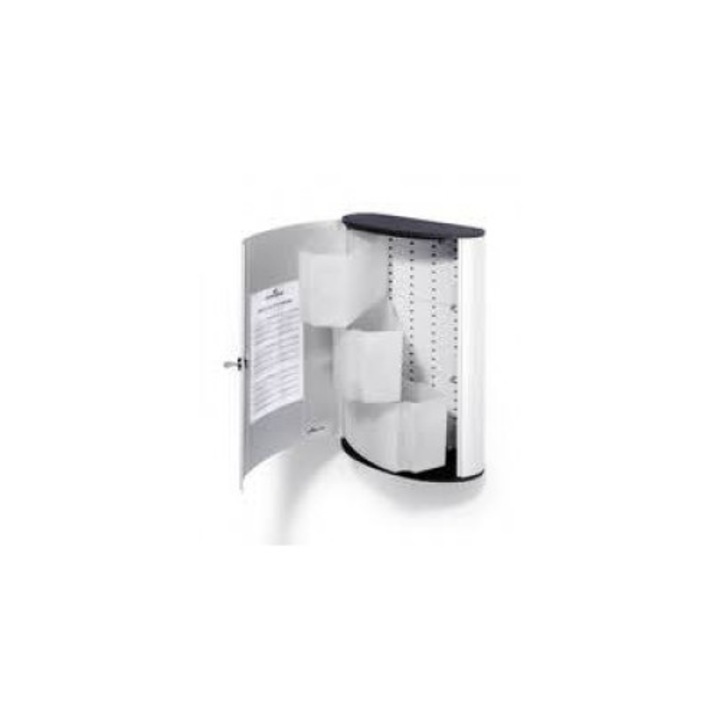 Kit prim ajutor, Aluminiu, 400x302x118 mm, Argintiu