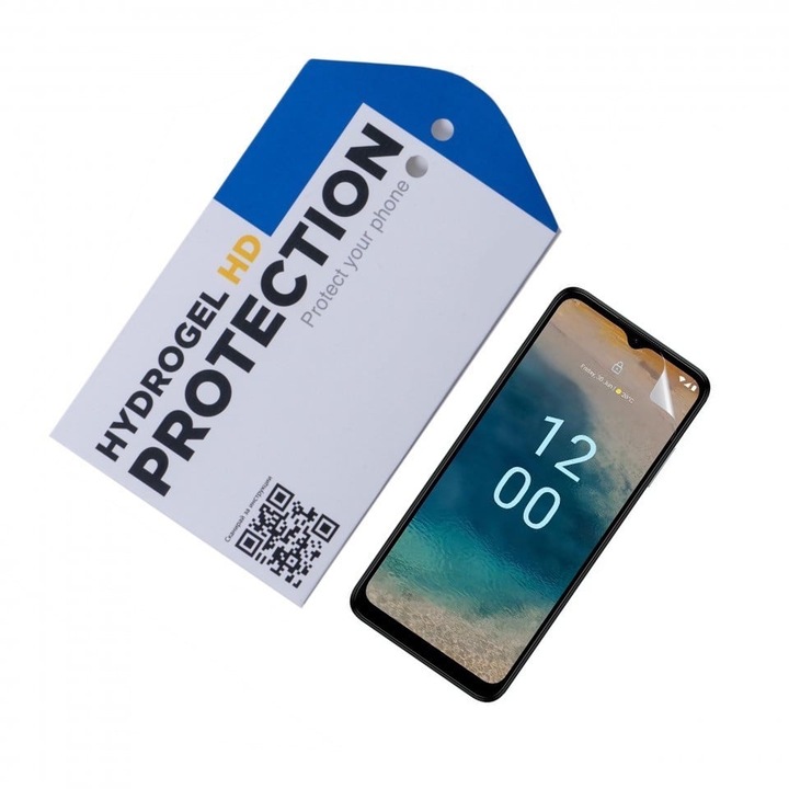 Удароустойчив протектор ОфисиТе за Nokia G22, Hydrogel HD, Антибактериално покритие