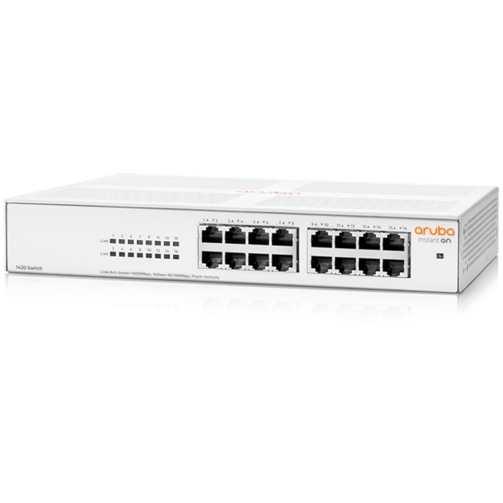 Switch Aruba R8R47A Instant On 1430 , 16 porturi Gigabit