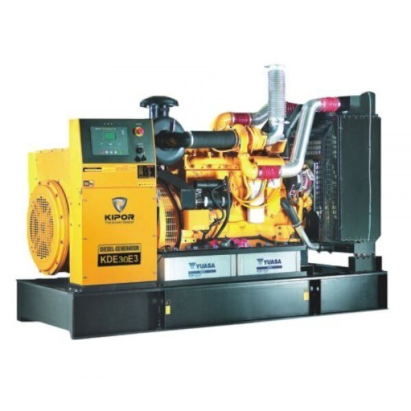 Generator diesel cadru deschis Kipor KDE30E3,26000W,diesel,KM493G,12h ...