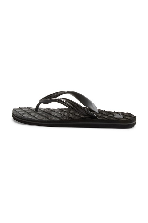 QUIKSILVER, Papuci flip-flop cu logo Oahuey, Negru